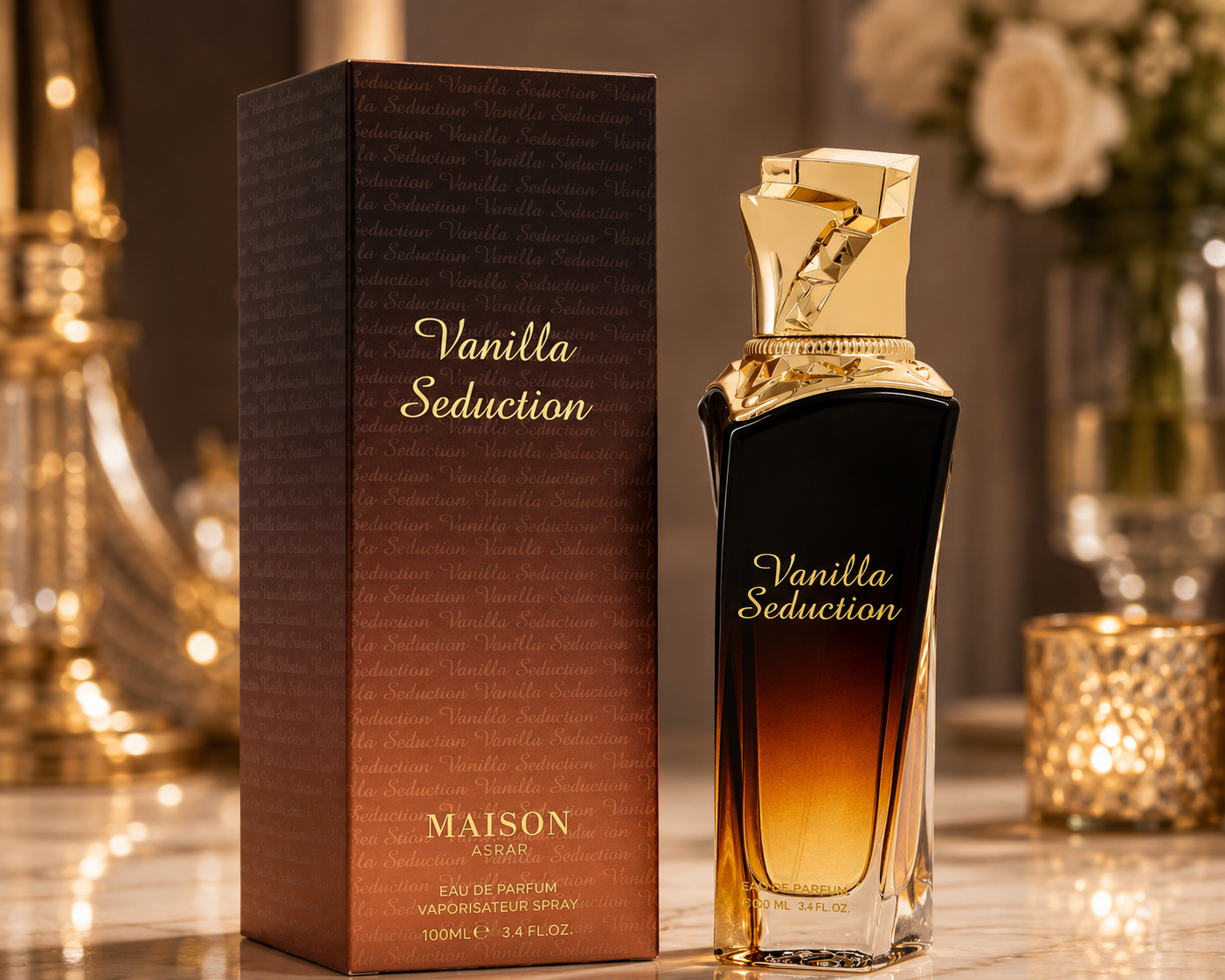 Vanilla Seduction Eau De Parfum 100ml - Maison Asrar