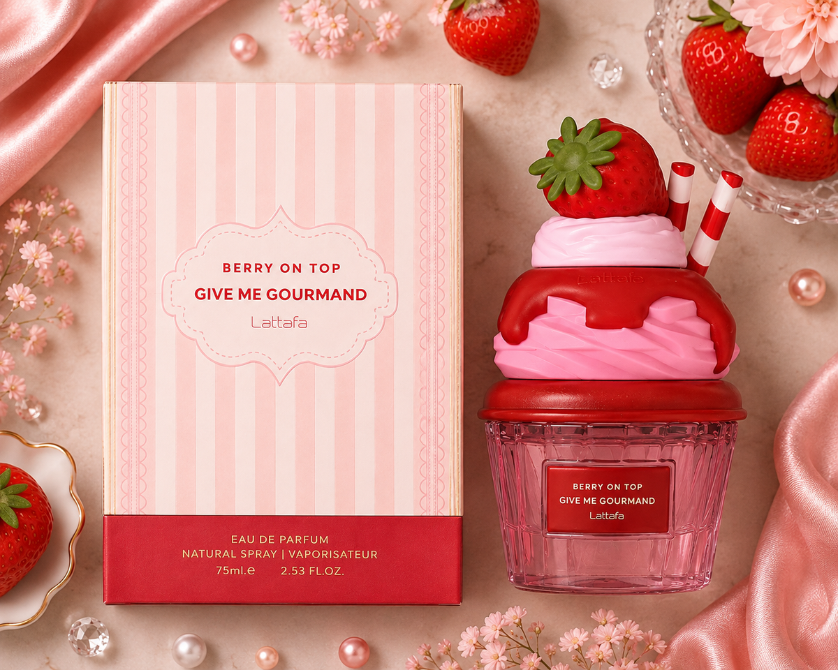 BERRY ON TOP GIVE ME GOURMAND LATTAFA EDP 75ML