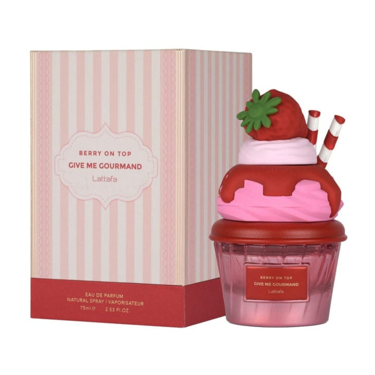 BERRY ON TOP GIVE ME GOURMAND LATTAFA EDP 75ML