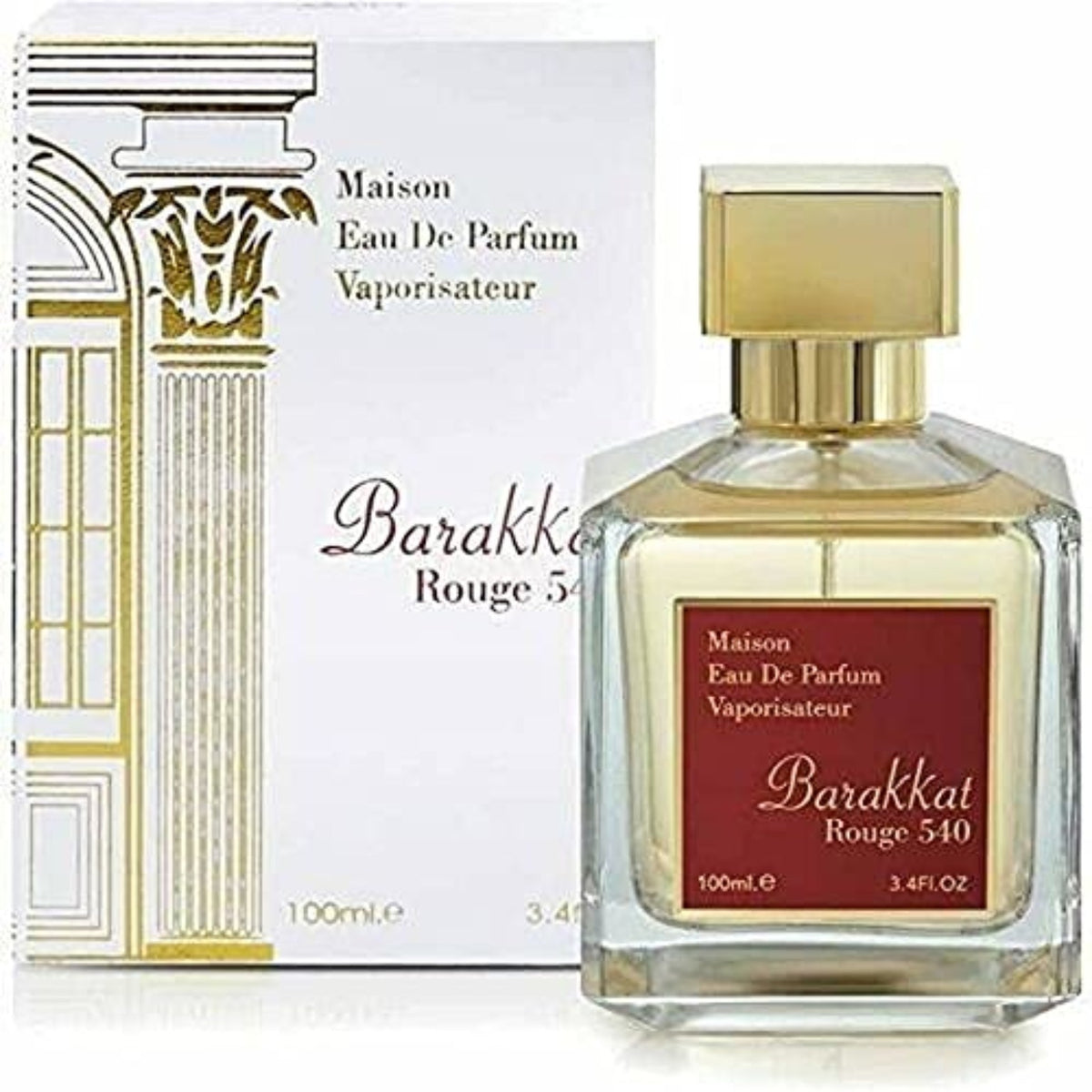 Barakkat Rouge 540 Extrait De Parfum 100ml - Fragrance World