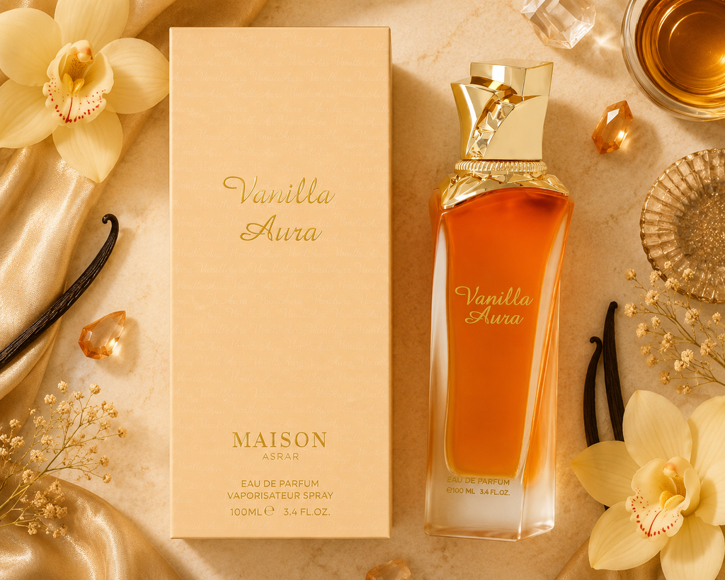Vanilla Aura Eau De Parfum 100ml - Maison Asrar