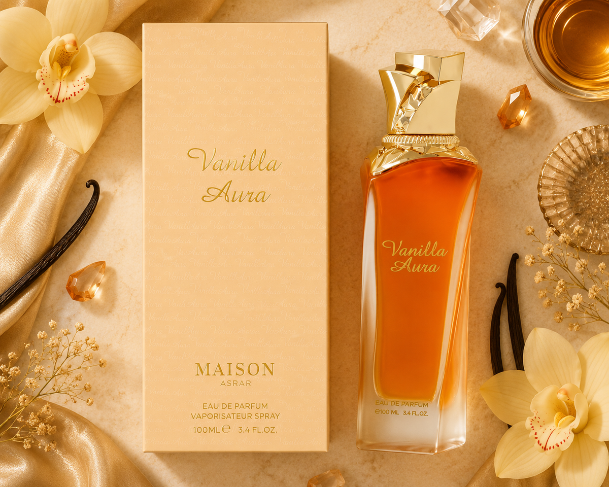 Vanilla Aura Eau De Parfum 100ml - Maison Asrar