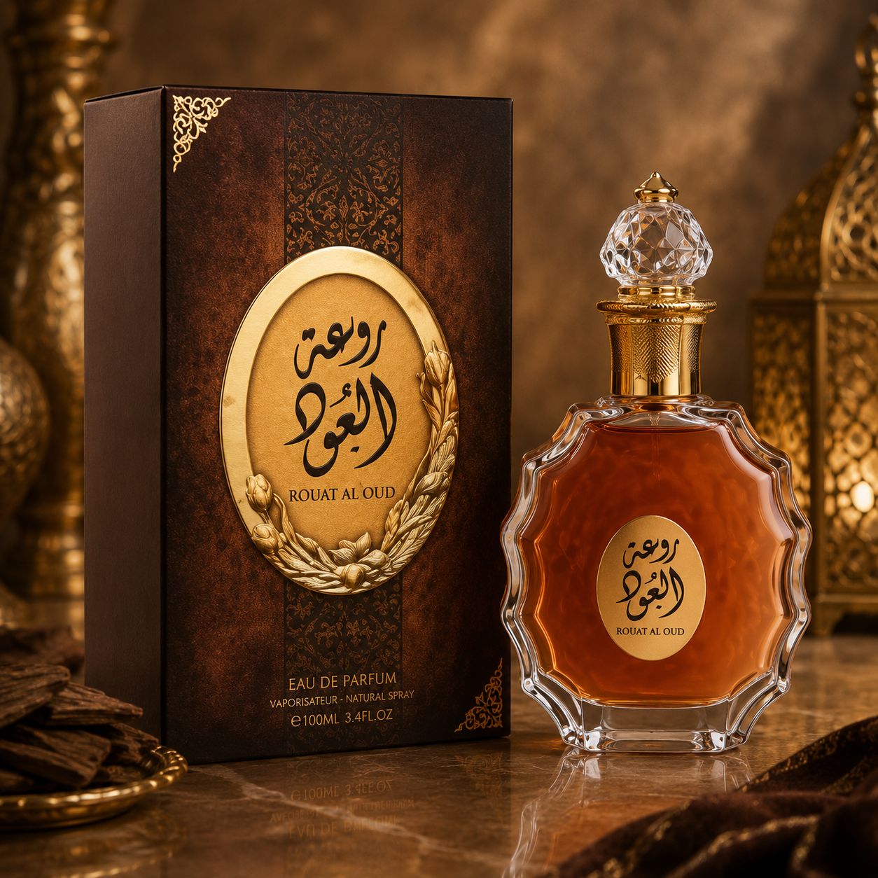 Rouat Al Oud by Lattafa 100ml EDP