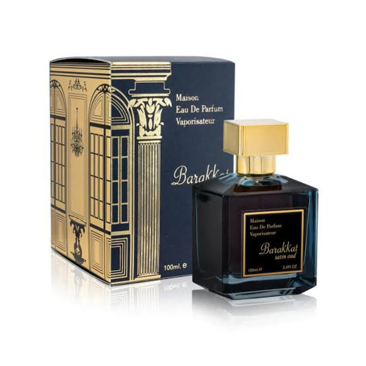 Barakkat Satin Oud Eau De Parfum 100ml - Fragrance World