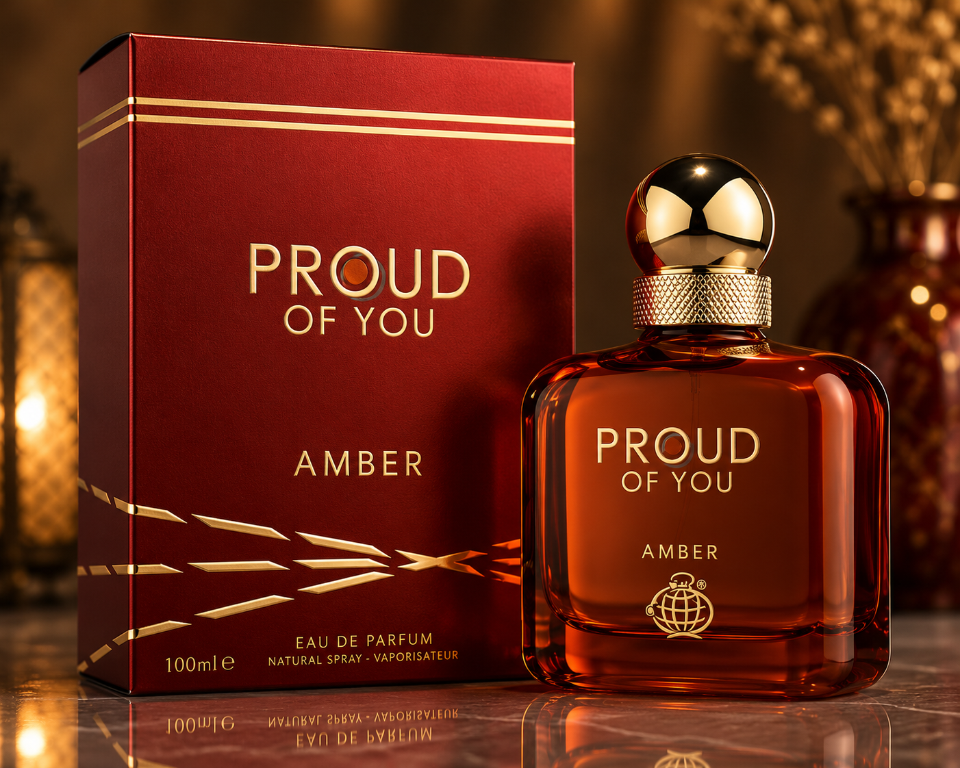 Proud Of You Amber Eau De Parfum 100ml - Fragrance World