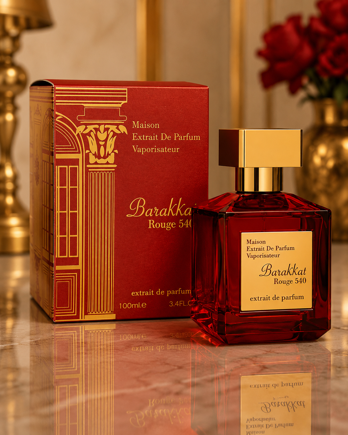 Barakkat Rouge 540 Extrait De Parfum 100ml - Fragrance World