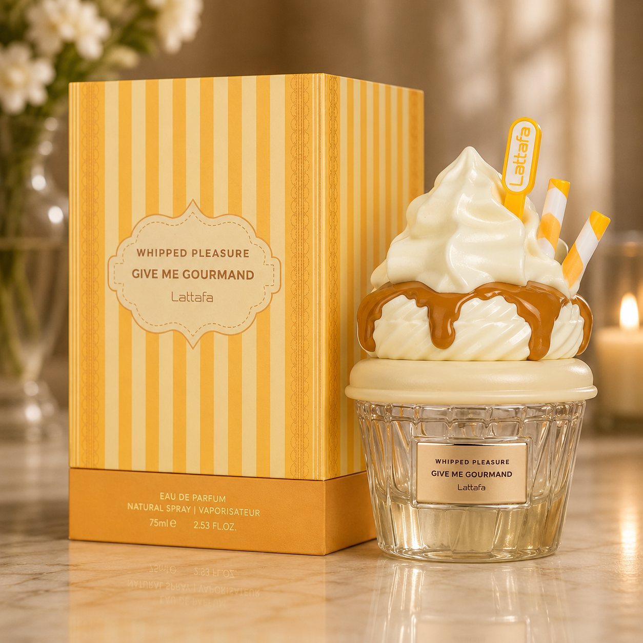 WHIPPED PLEASURE GIVE ME GOURMAND LATTAFA EDP 75ML