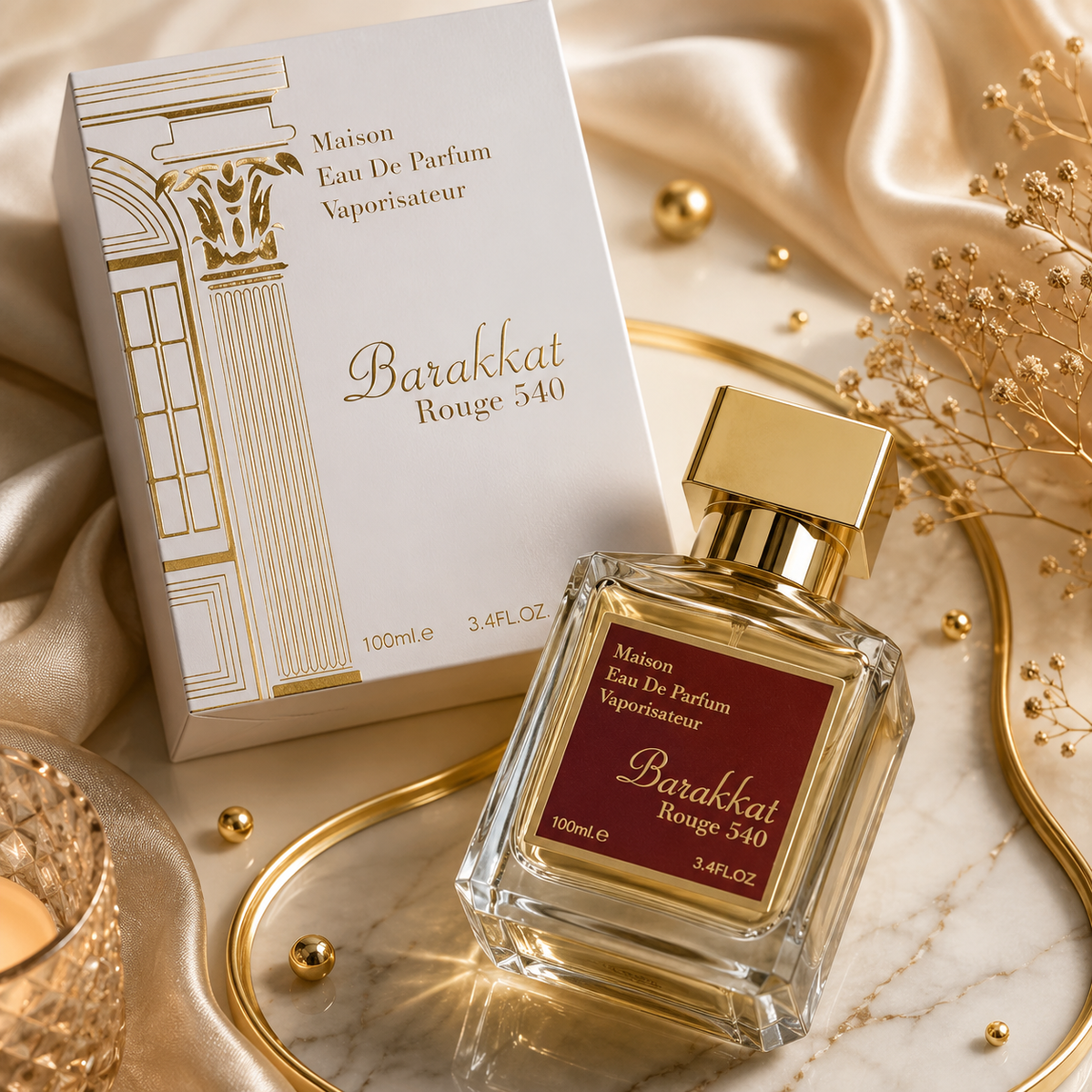 Barakkat Rouge 540 Extrait De Parfum 100ml - Fragrance World